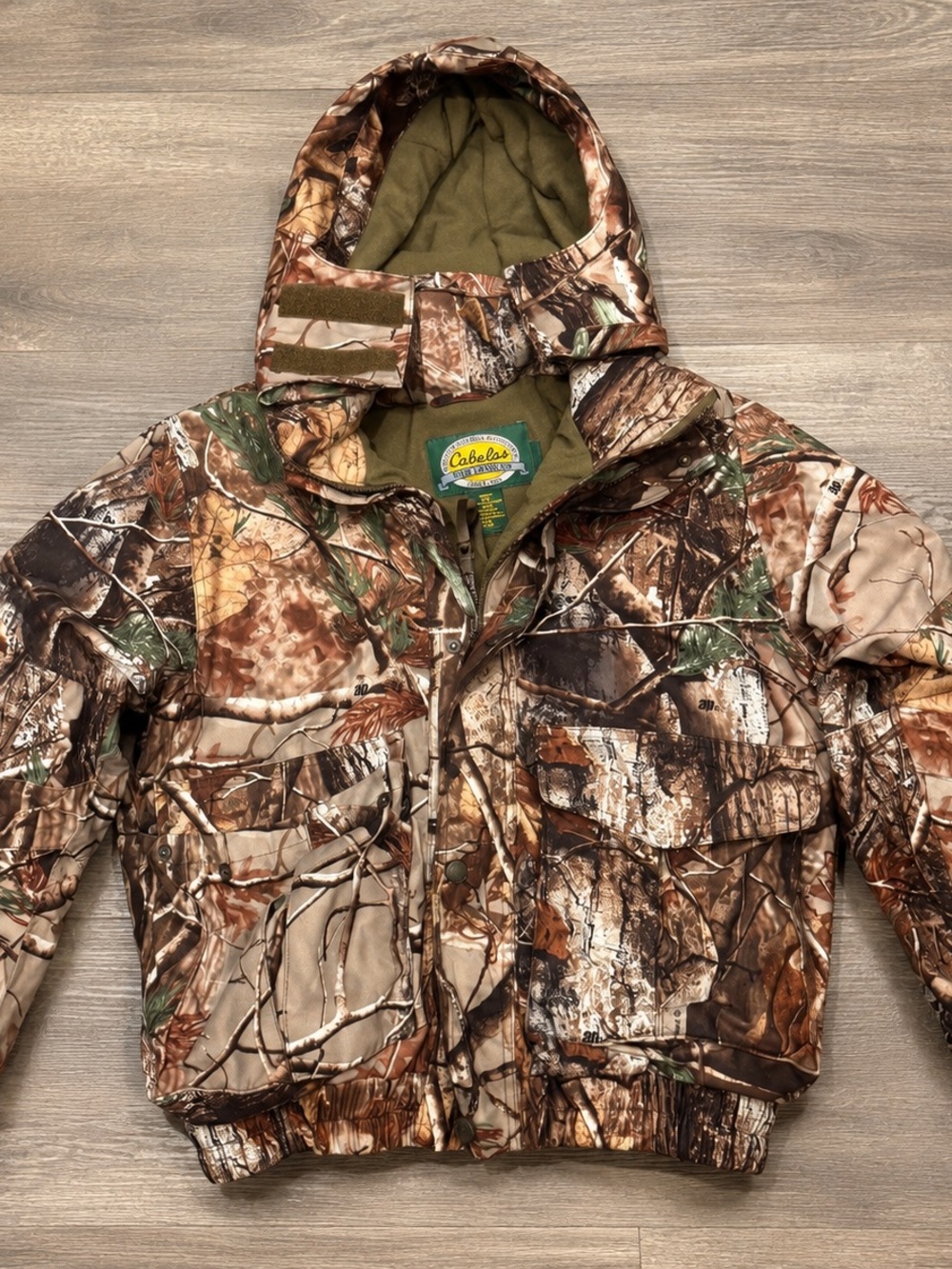 Women’s Cabela's Realtree Hunting Camo Puffer Jacket with Hood